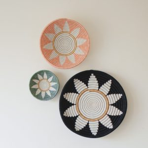 Zuba Woven Bowls - Large, Black