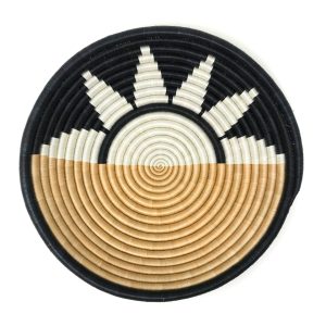 Zubita Woven Bowls - Medium, Black